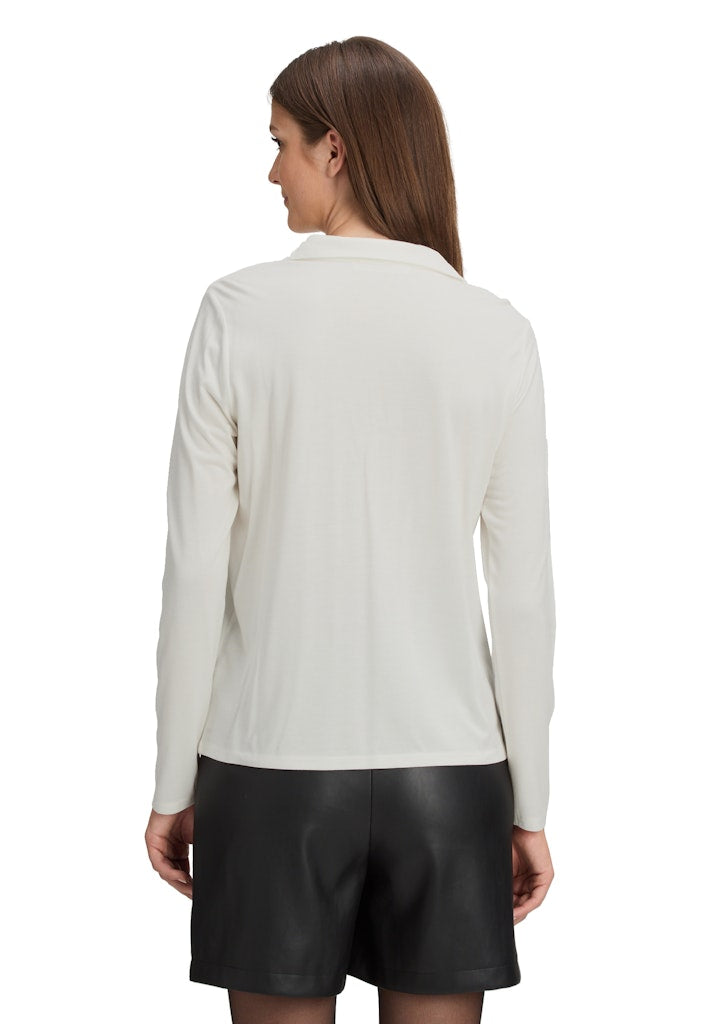 Betty & Co Damen T-Shirts Offwhite