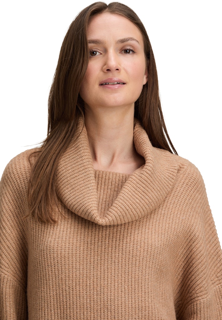 Betty & Co Damen Pullover Camel Melange