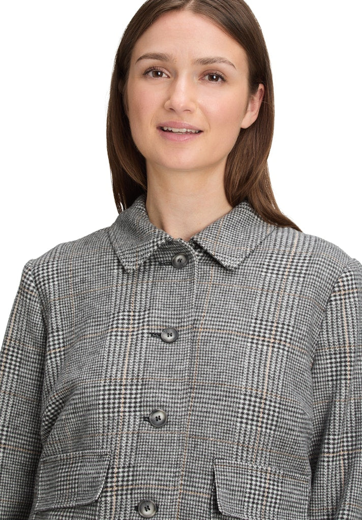 Betty & Co Damen Blazer Black/Camel