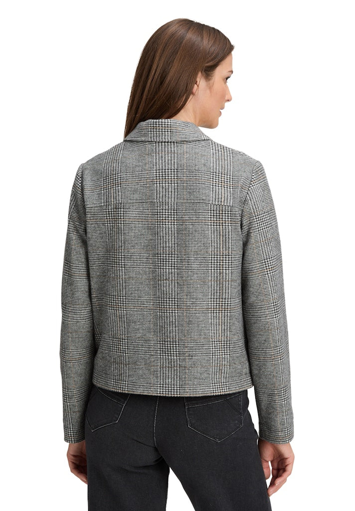 Betty & Co Damen Blazer Black/Camel