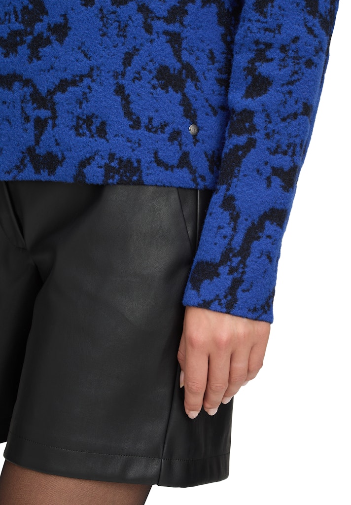 Betty & Co Damen Pullover Blue/Black