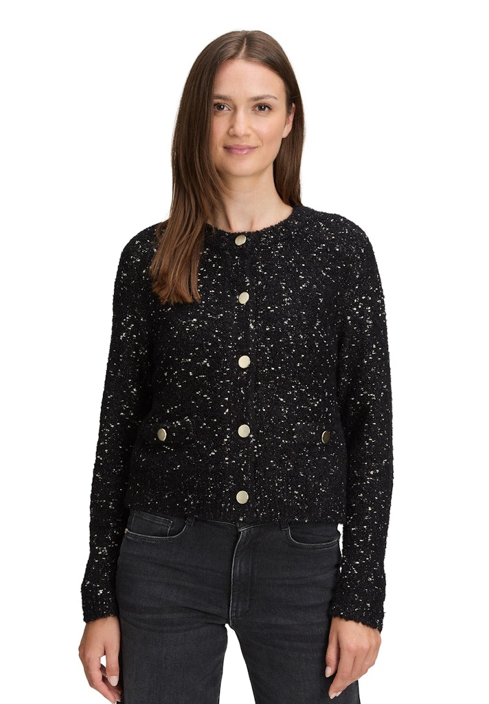 Betty & Co Damen Strickjacken Black