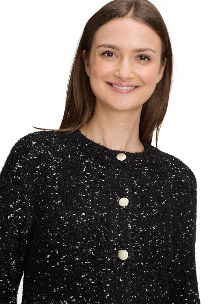 Betty & Co Damen Strickjacken Black