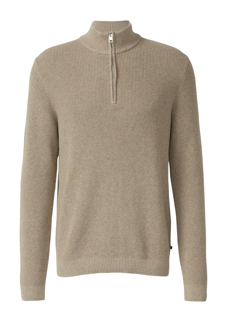 S. Oliver red Herren Pullover Brown