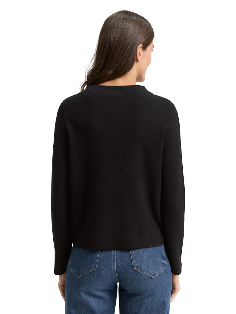 Tom Tailor Damen Pullover Deep Black
