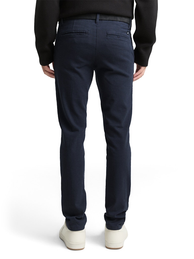 Tom Tailor denim Herren Hosen Navy Dobby Yarn