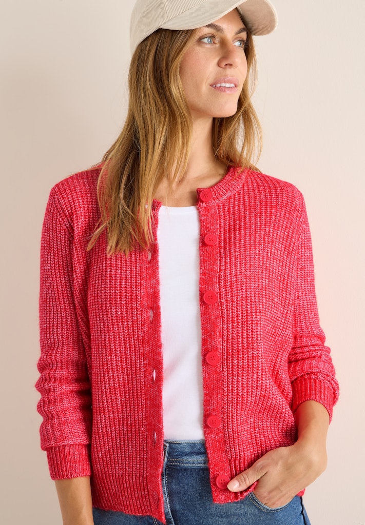 Cecil Damen Strickjacken  Fiery Red