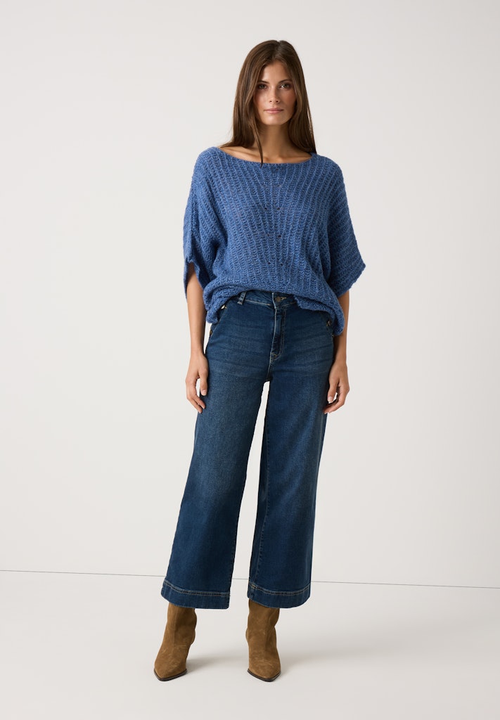 More & More Damen Pullover  Blue Cloud