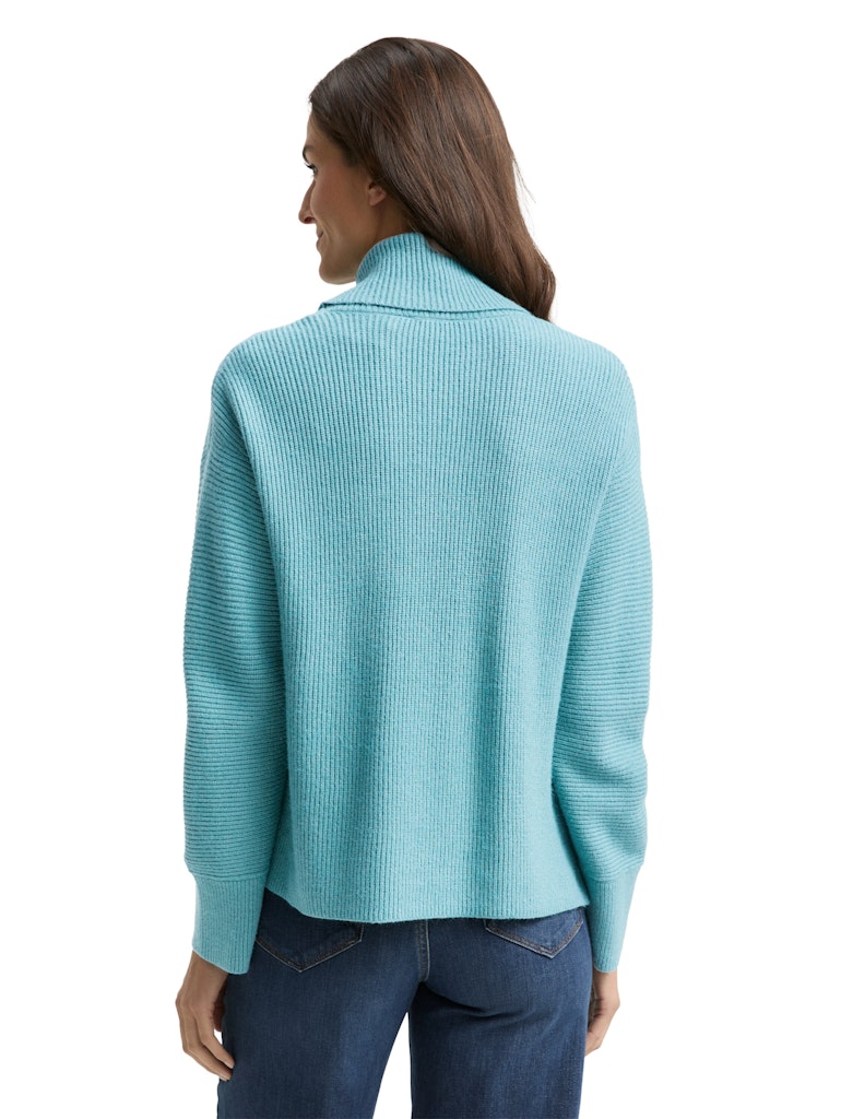 Tom Tailor Damen Pullover Tropical Teal M