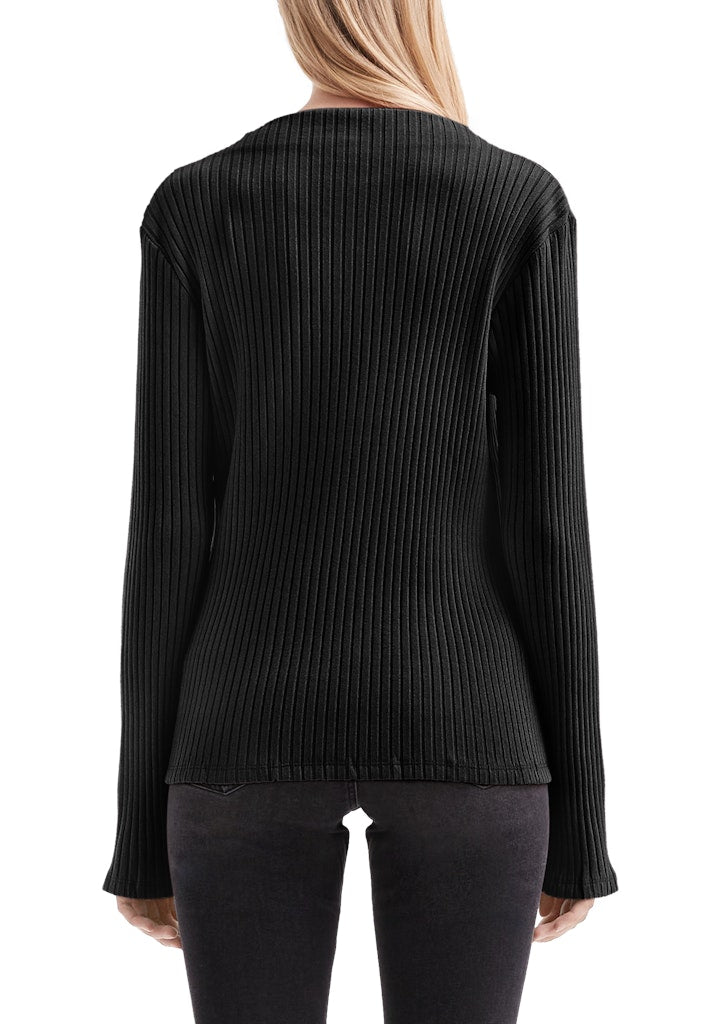 QS by S.Oliver Damen T-Shirts Grey/Black