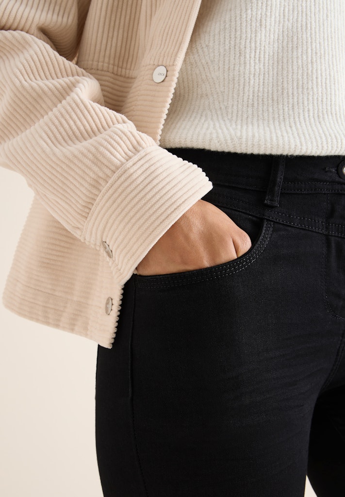 Cecil Damen Hosen  Black
