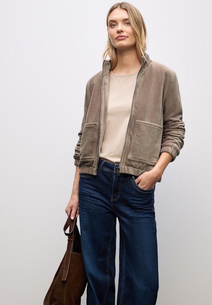 Street One Damen Blazer Silk Brow
