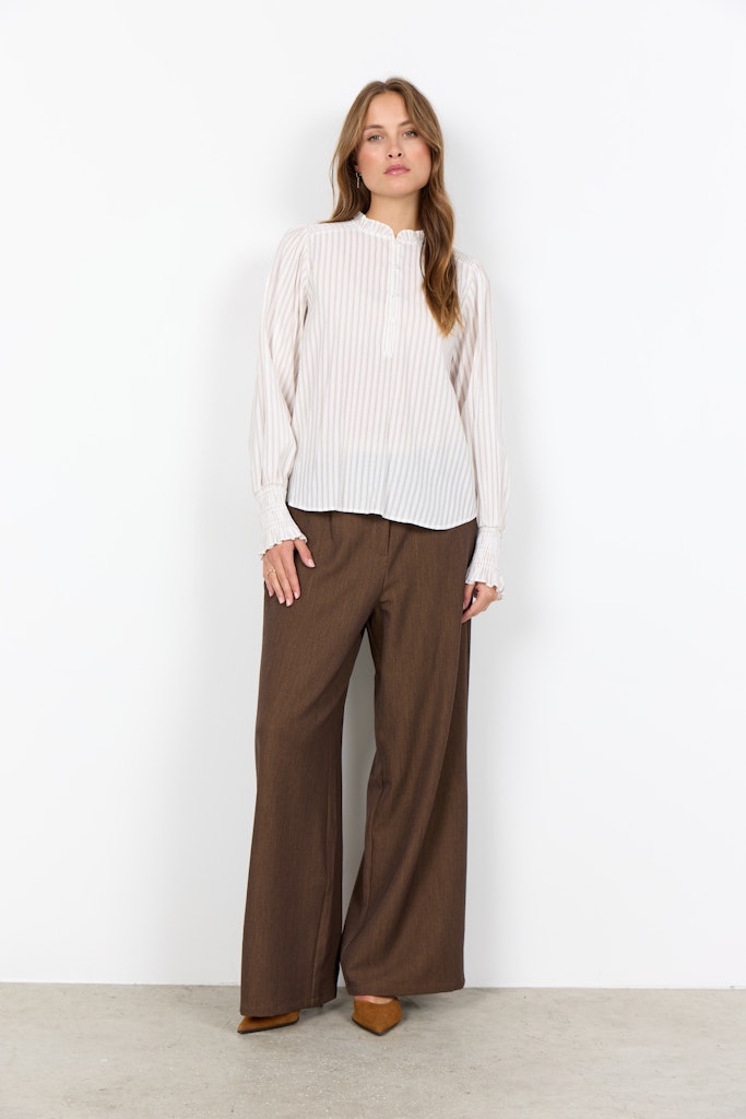 Soya Concept Damen Blusen Toffee Combi