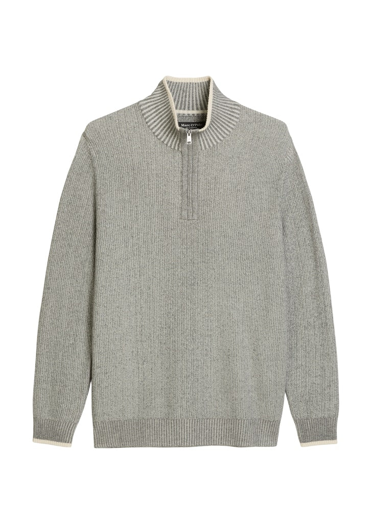 Marc O'Polo Herren Pullover  Grey Melang