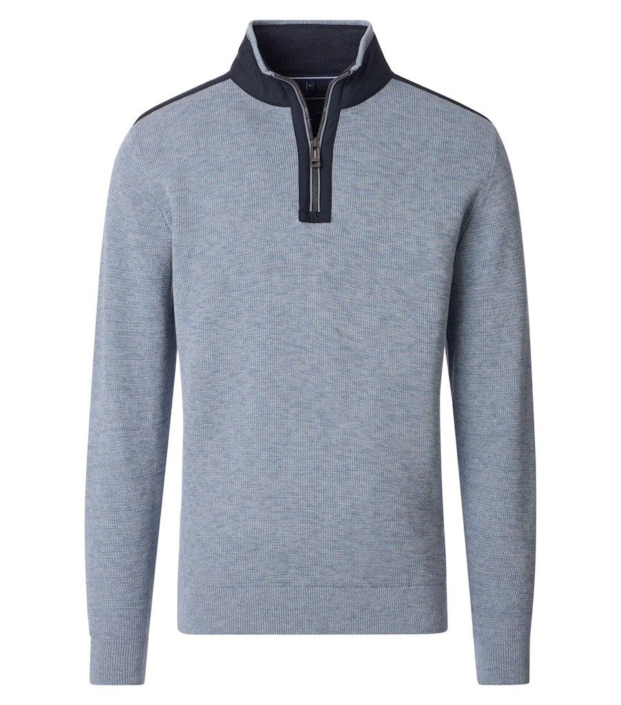 Casa Moda Herren Pullover  Aqua Bis Pe