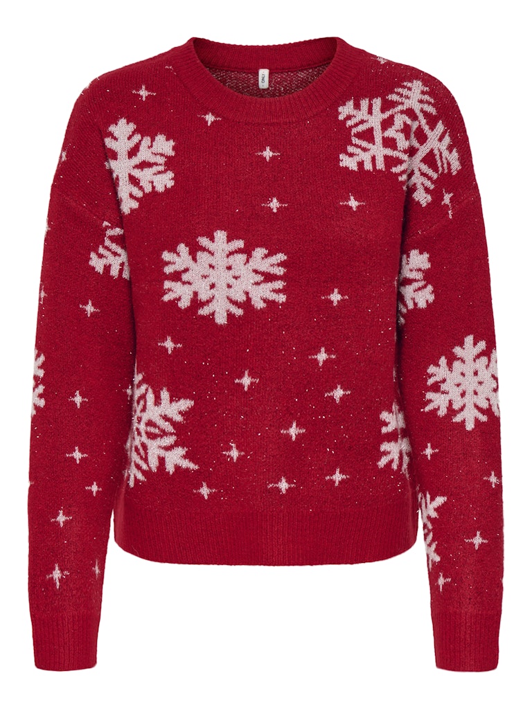 only Damen Pullover Salsa/Cloud Dan