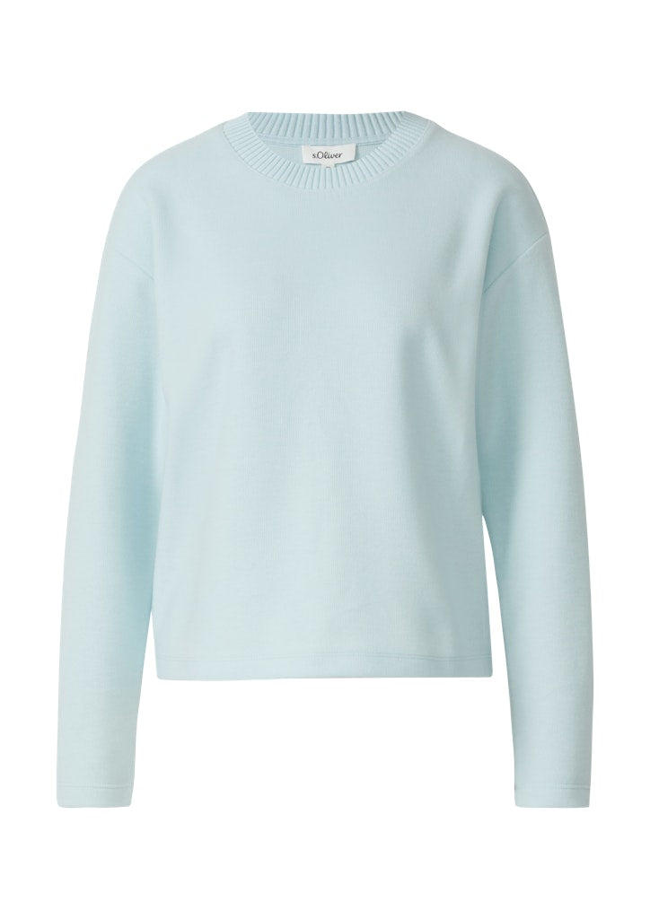 S. Oliver red Damen Sweatshirts Blue Green
