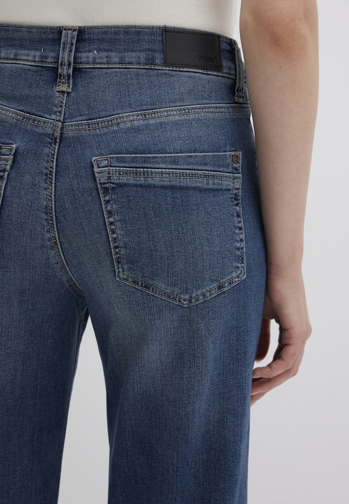 Mavi Damen Jeans Indigo Shaded S