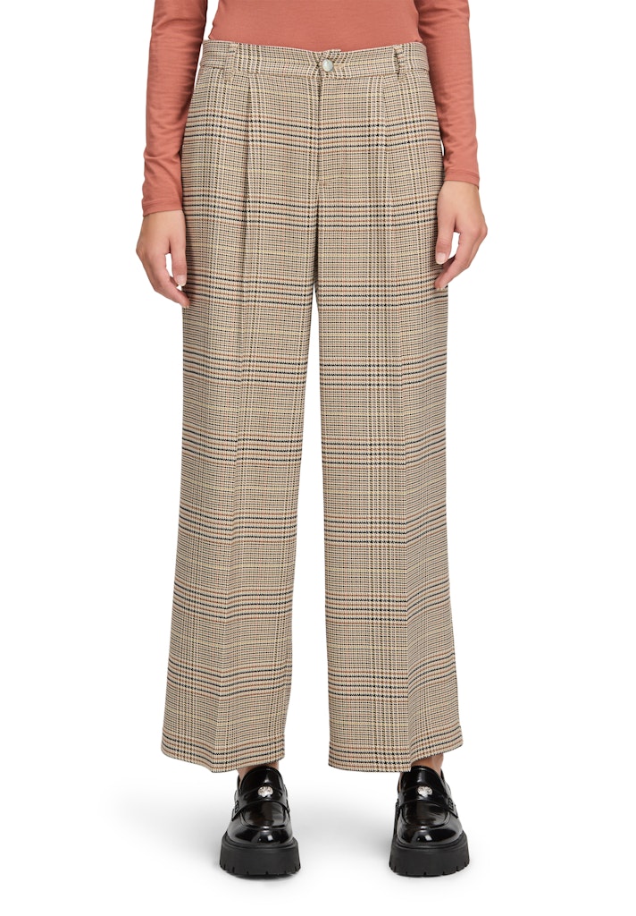 Cartoon Damen Hosen Brown/Rosé