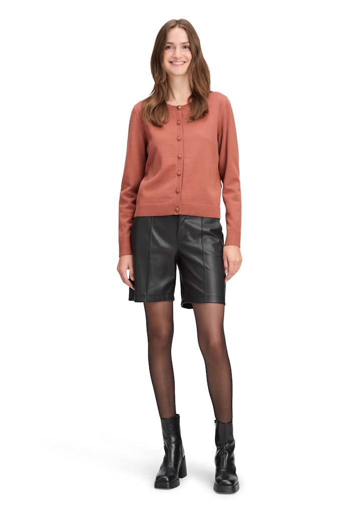 Cartoon Damen Strickjacken Chutney