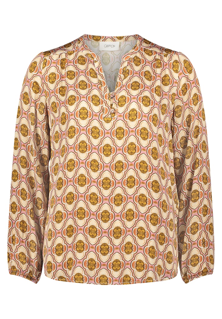 Cartoon Damen Blusen Brown/Rosé