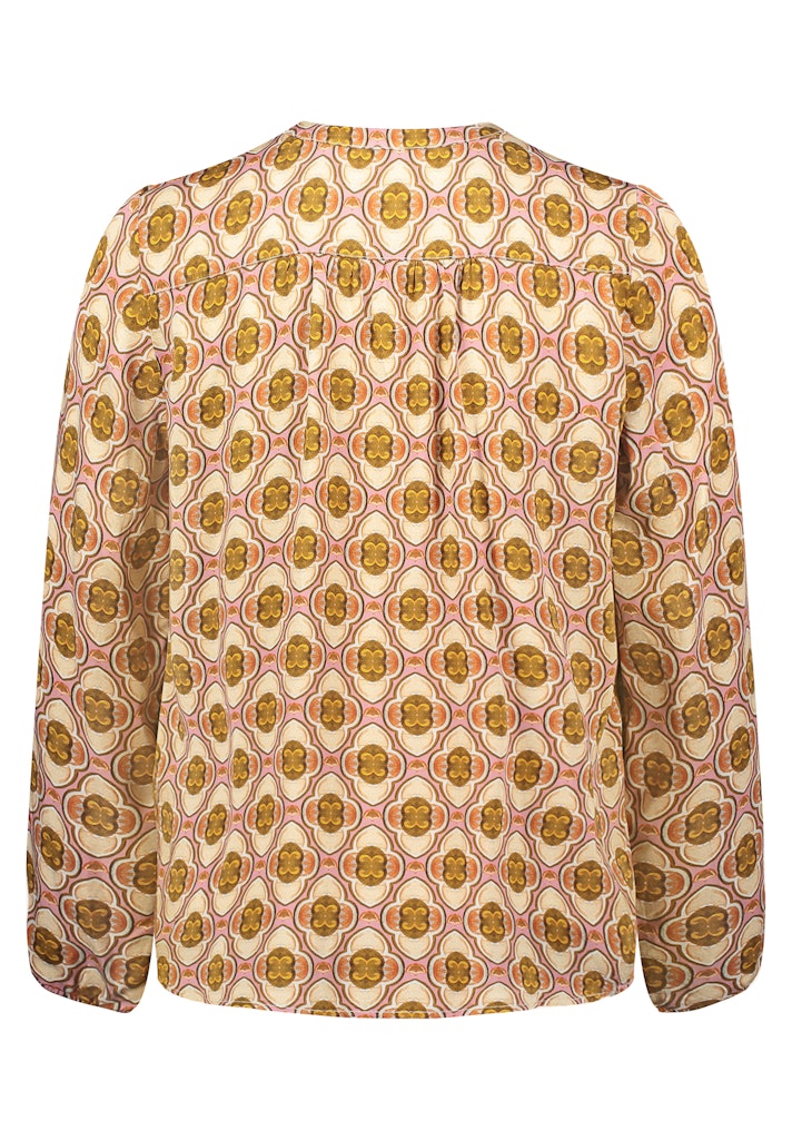 Cartoon Damen Blusen Brown/Rosé