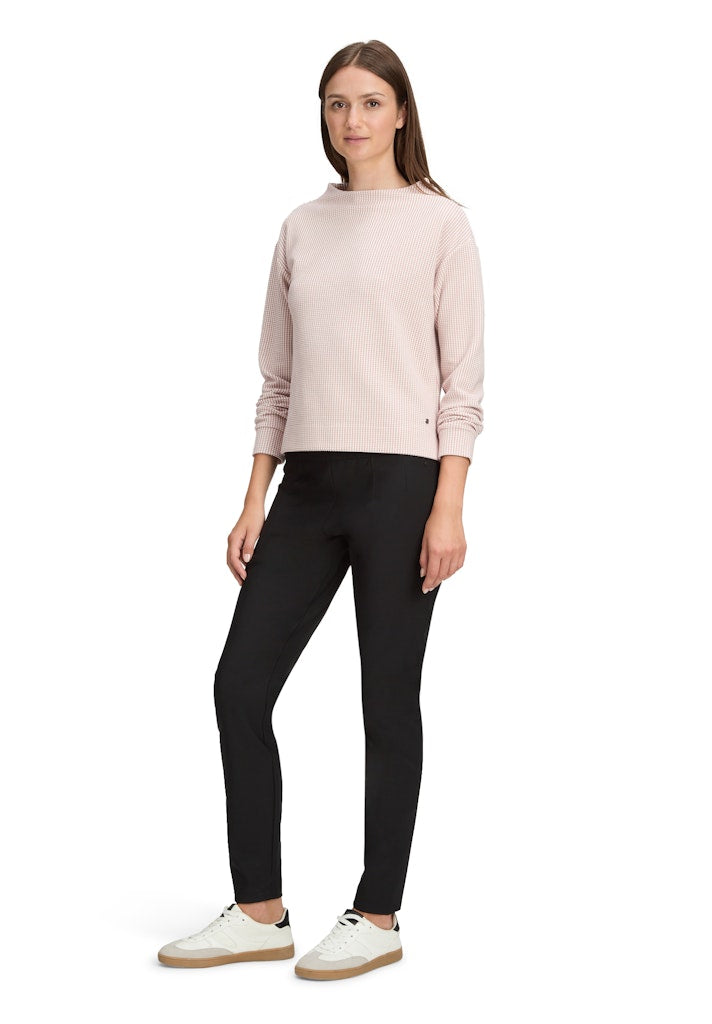 Betty & Co Damen Sweatshirts Rosé/Cream