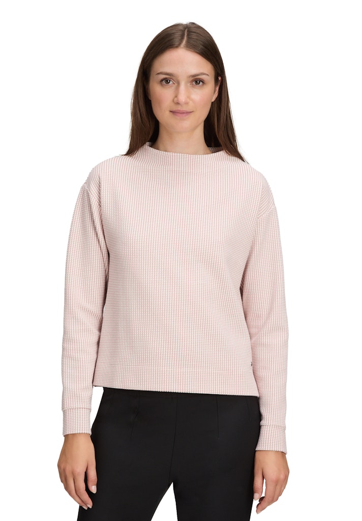 Betty & Co Damen Sweatshirts Rosé/Cream