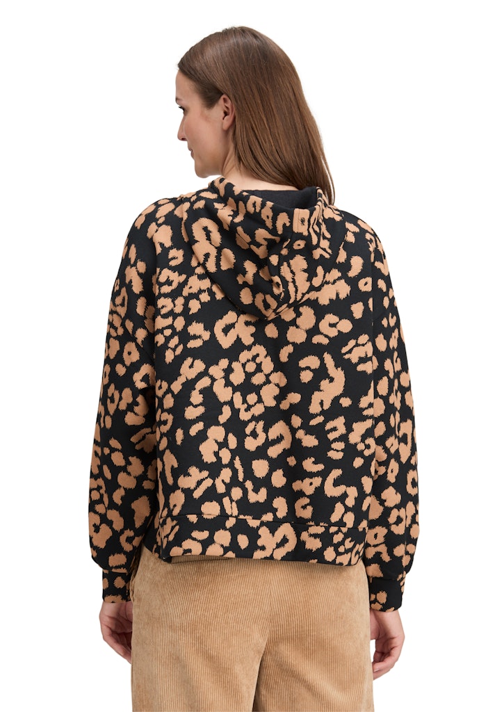 Betty & Co Damen Sweatshirts Black/Camel