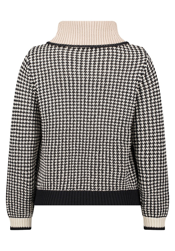 Betty & Co Damen Pullover Cream/Black