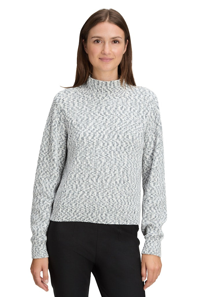 Betty & Co Damen Pullover Black/Cream