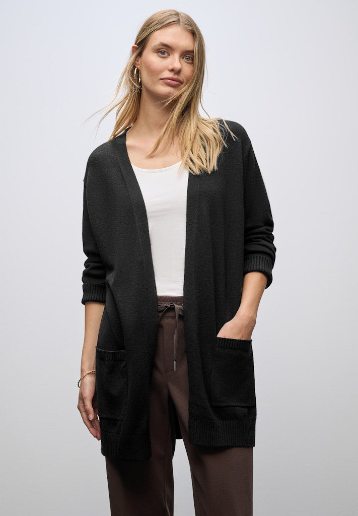 Street One Damen Strickjacken  Black