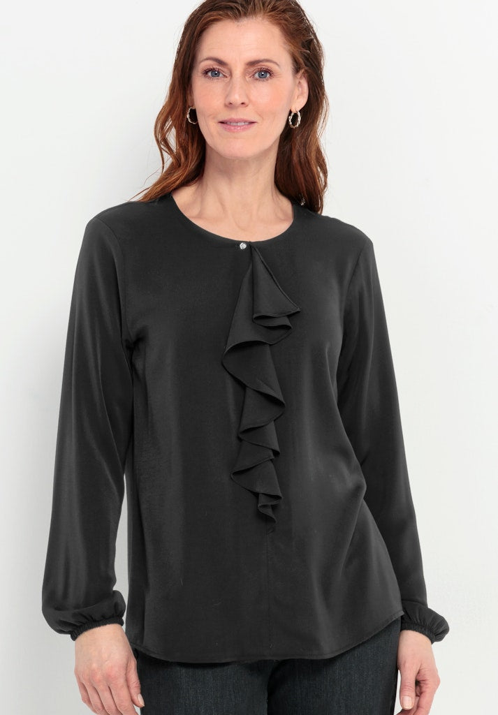 Bianca Damen Blusen Black