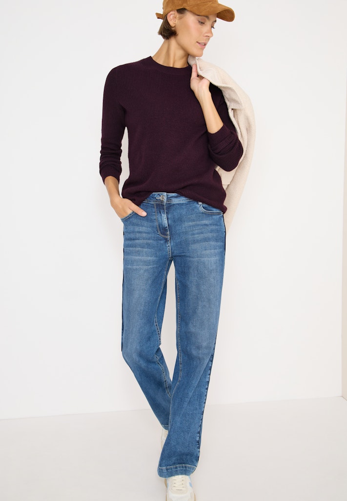 Cecil Damen Pullover  Eggplant