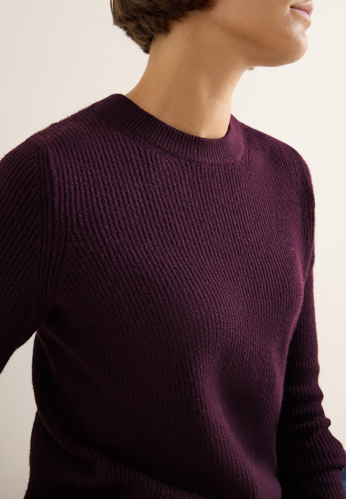 Cecil Damen Pullover  Eggplant