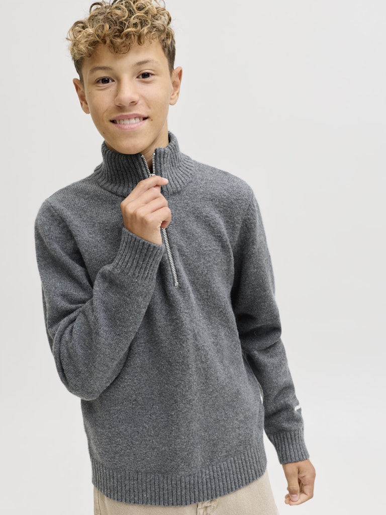 Jack & Jones Jungen Pullover & Strickjacken Dark Grey Melan