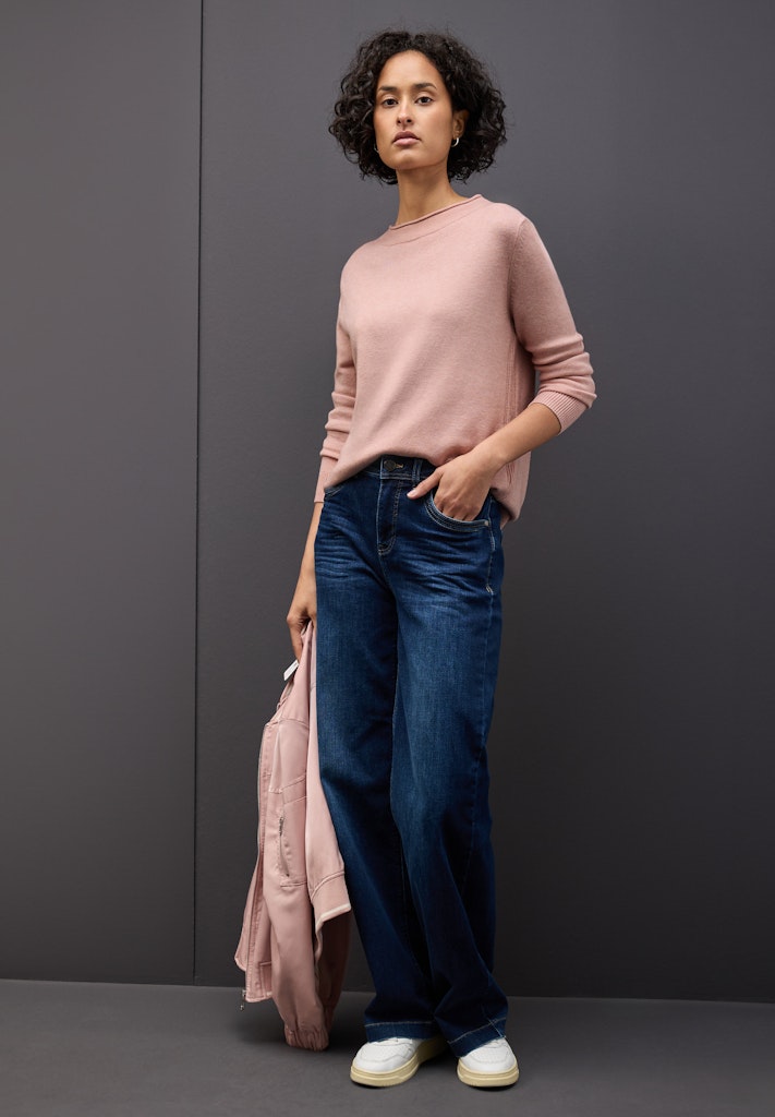 Street One Damen Pullover  Faded Ros