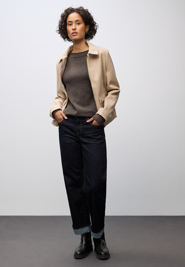 Street One Damen Pullover  Dark Noma