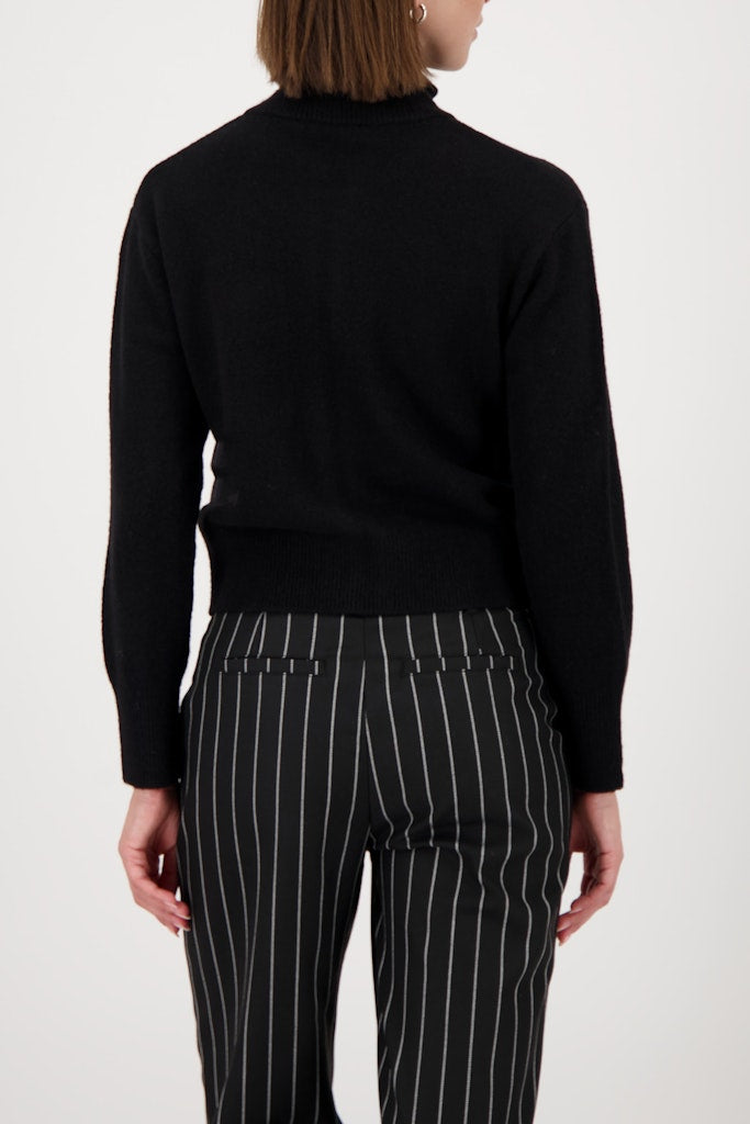 Monari Damen Strickjacken  Schwarz