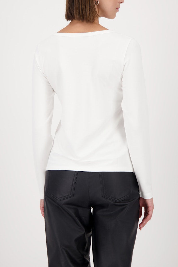 Monari Damen T-Shirts  Off-White