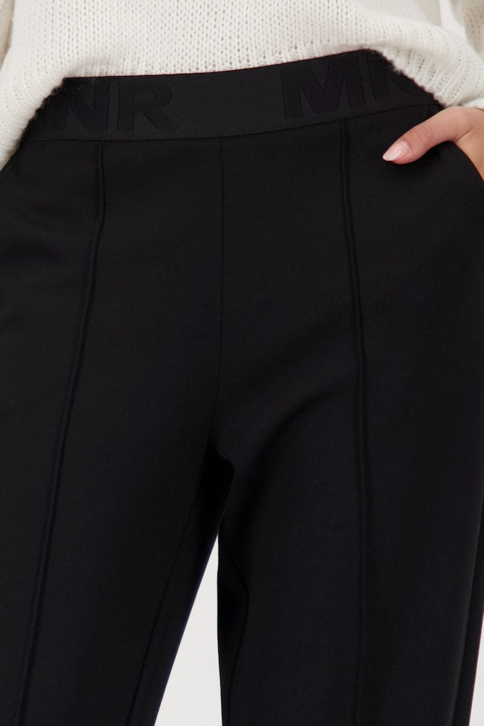 Monari Damen Hosen  Schwarz