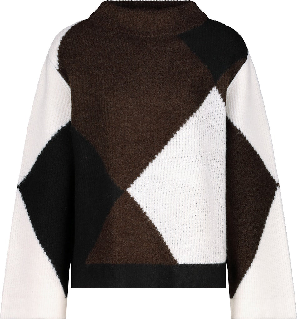 Monari Damen Pullover  Brownie