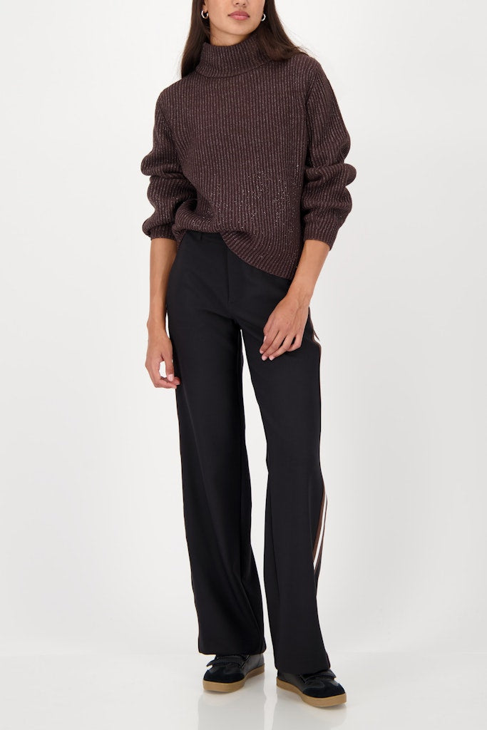 Monari Damen Pullover  Brownie