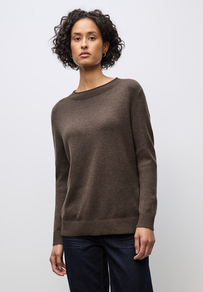 Street One Damen Pullover  Dark Noma