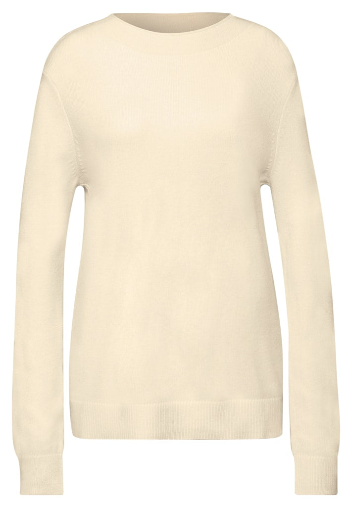 Street One Damen Pullover  Soft Beig