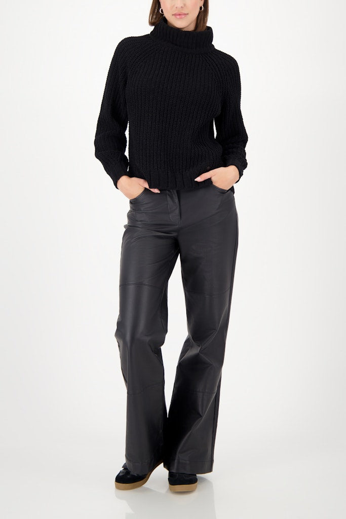 Monari Damen Pullover  Schwarz