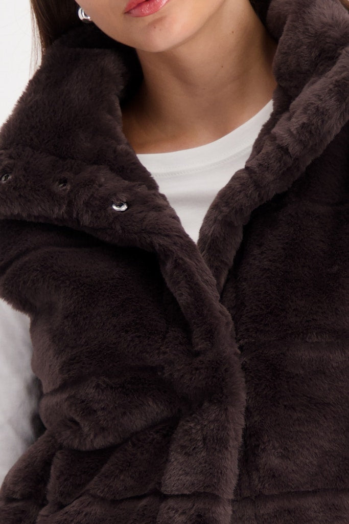 Monari Damen Outdoorwesten  Brownie