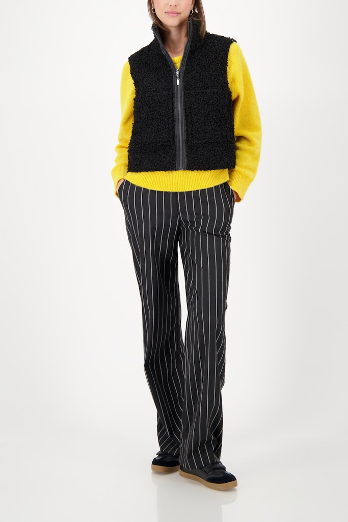 Monari Damen Outdoorwesten Schwarz