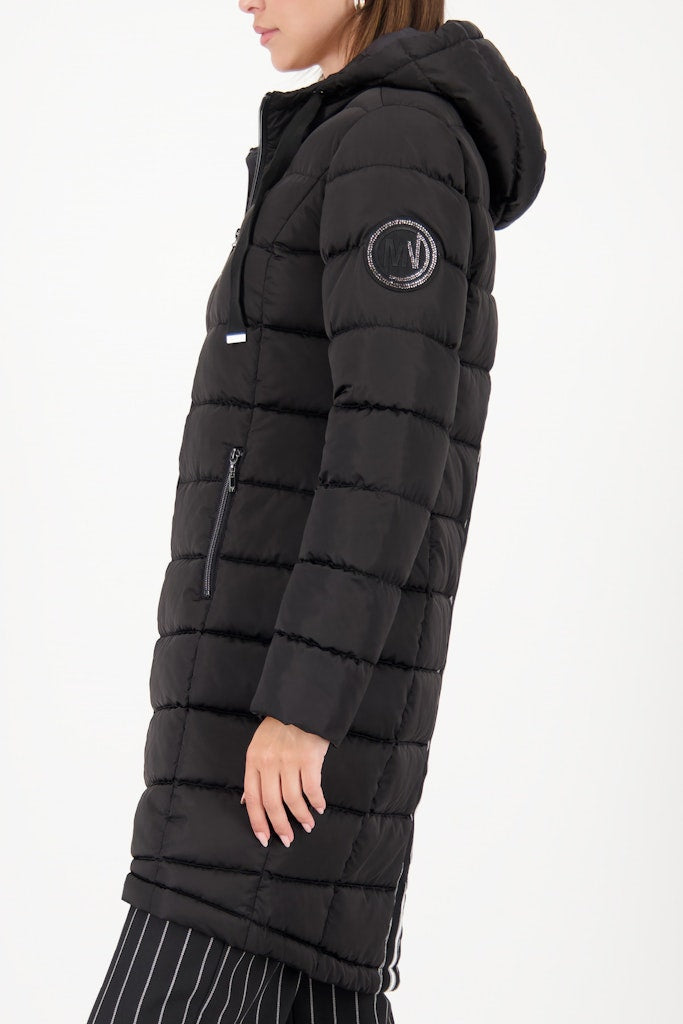 Monari Damen Mantel Schwarz