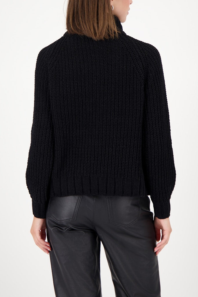 Monari Damen Pullover  Schwarz